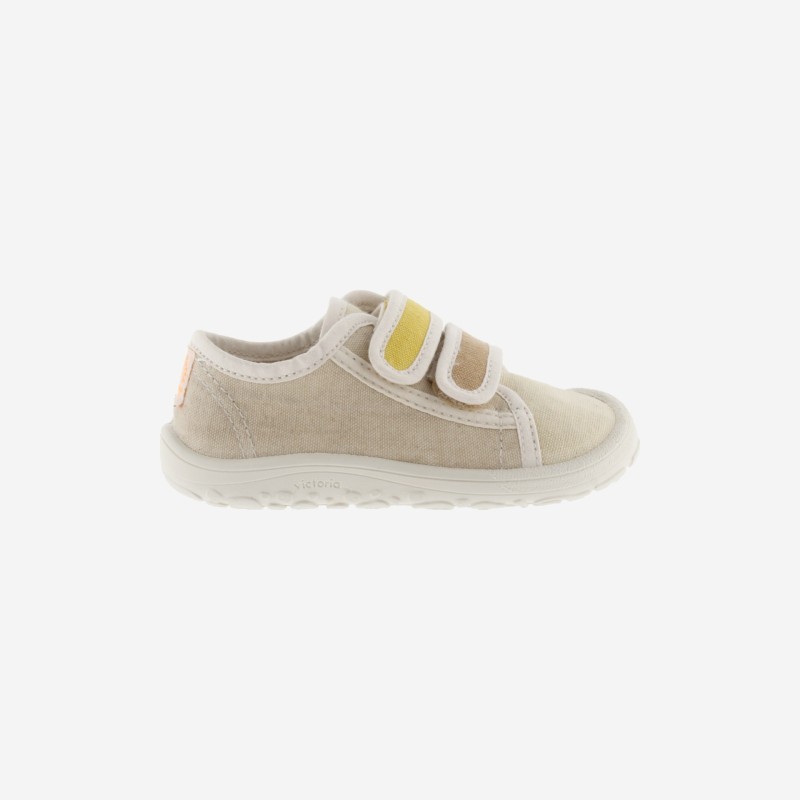 Canvas Sneakers with Velcro Straps