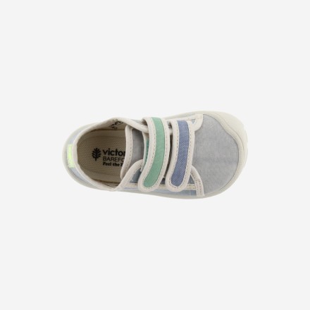Canvas Sneakers with Velcro Straps