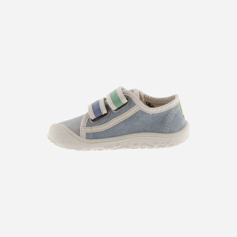 Canvas Sneakers with Velcro Straps