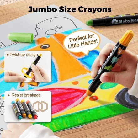 Silky Washable Crayon