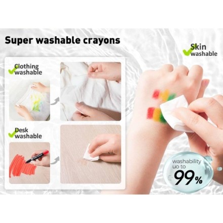 Silky Washable Crayon