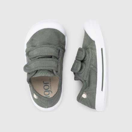 Canvas Velcro Sneakers