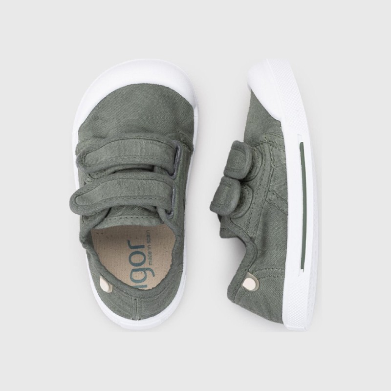 Canvas Velcro Sneakers