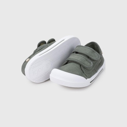 Canvas Velcro Sneakers