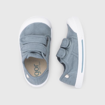 Canvas Velcro Sneakers