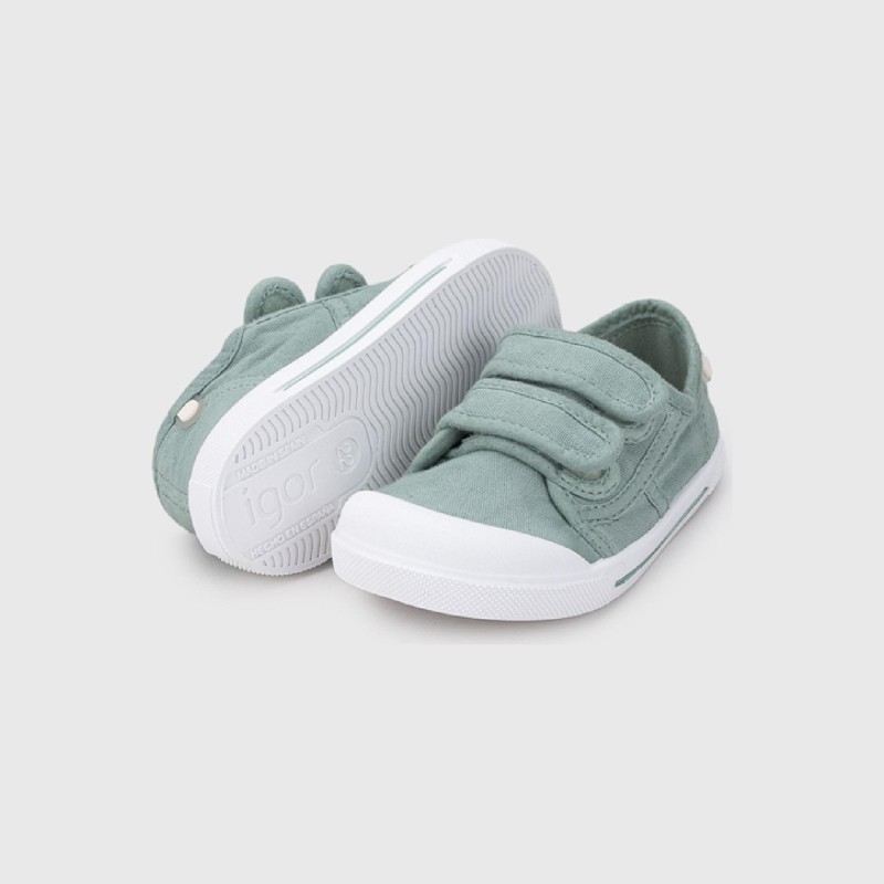 Canvas Velcro Sneakers
