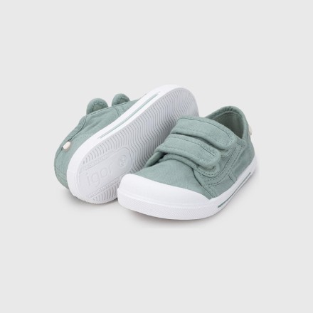 Canvas Velcro Sneakers