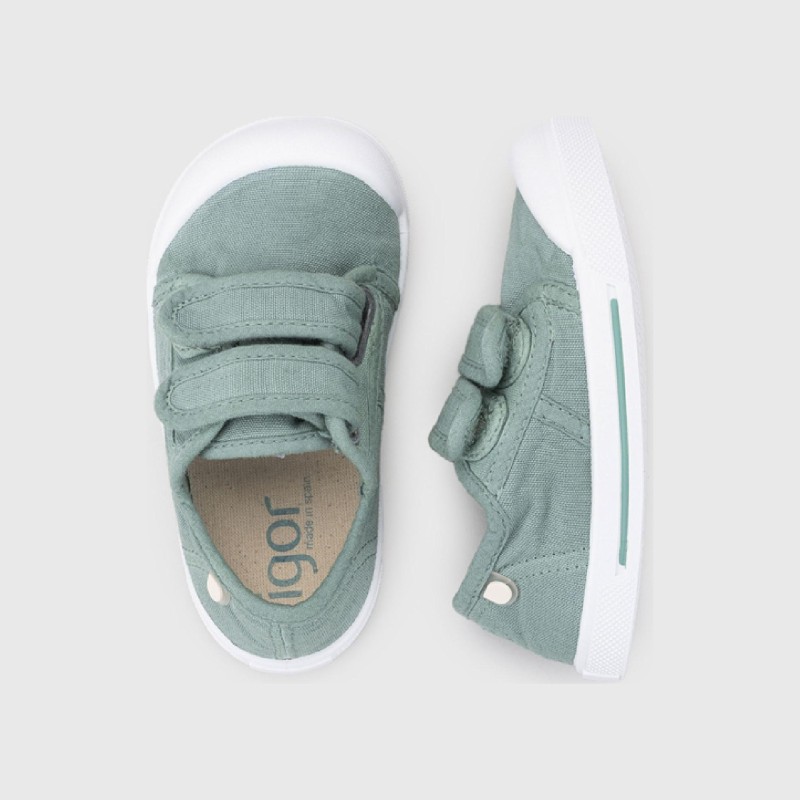 Canvas Velcro Sneakers