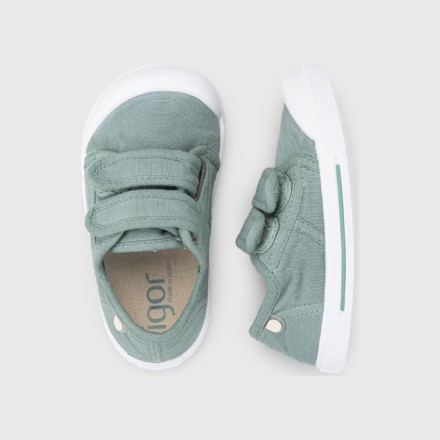Canvas Velcro Sneakers