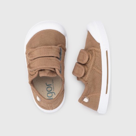 Zapatillas de Lona con Velcro
