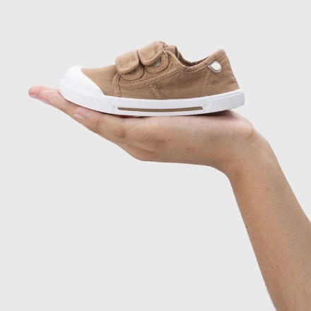 Zapatillas de Lona con Velcro