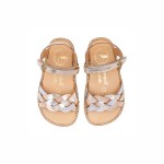 Sandals with Intertwined Straps