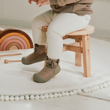 Attipas de Inverno Teddy Beige
