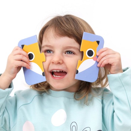 On-the-Go Puzzle Halves