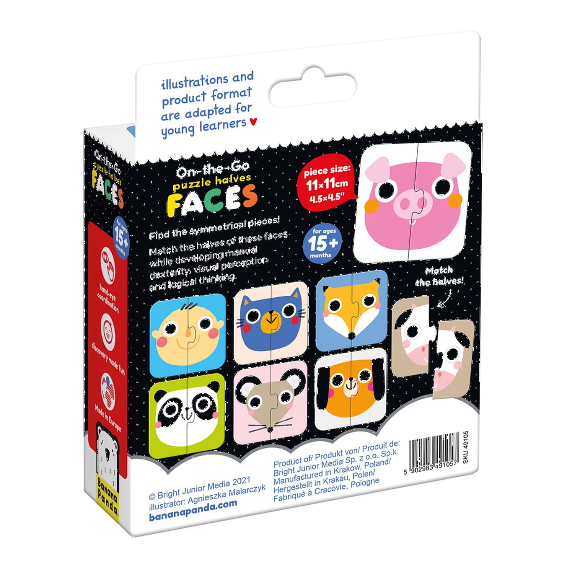 On-the-Go Puzzle Halves