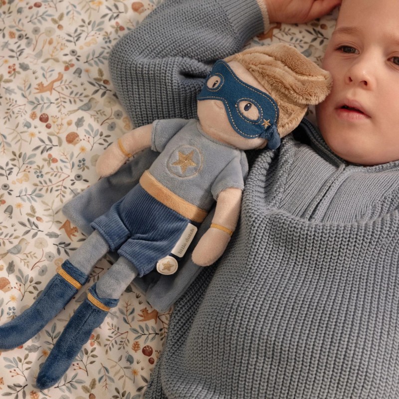 Boneco de pano Super-Herói Jim 35cm
