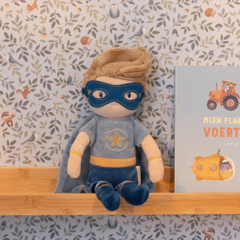 Boneco de pano Super-Herói Jim 35cm