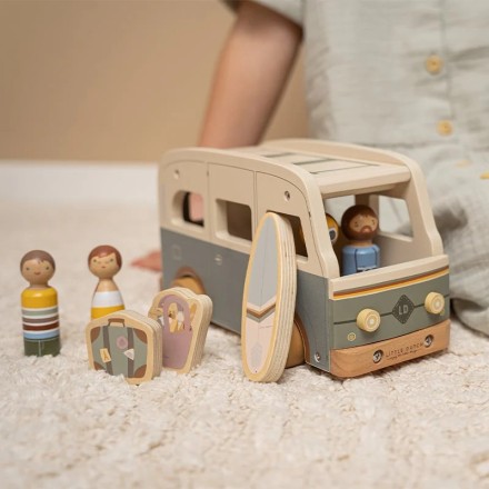 Wooden Vintage Campervan