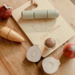 Vegetales para Cortar de Madera