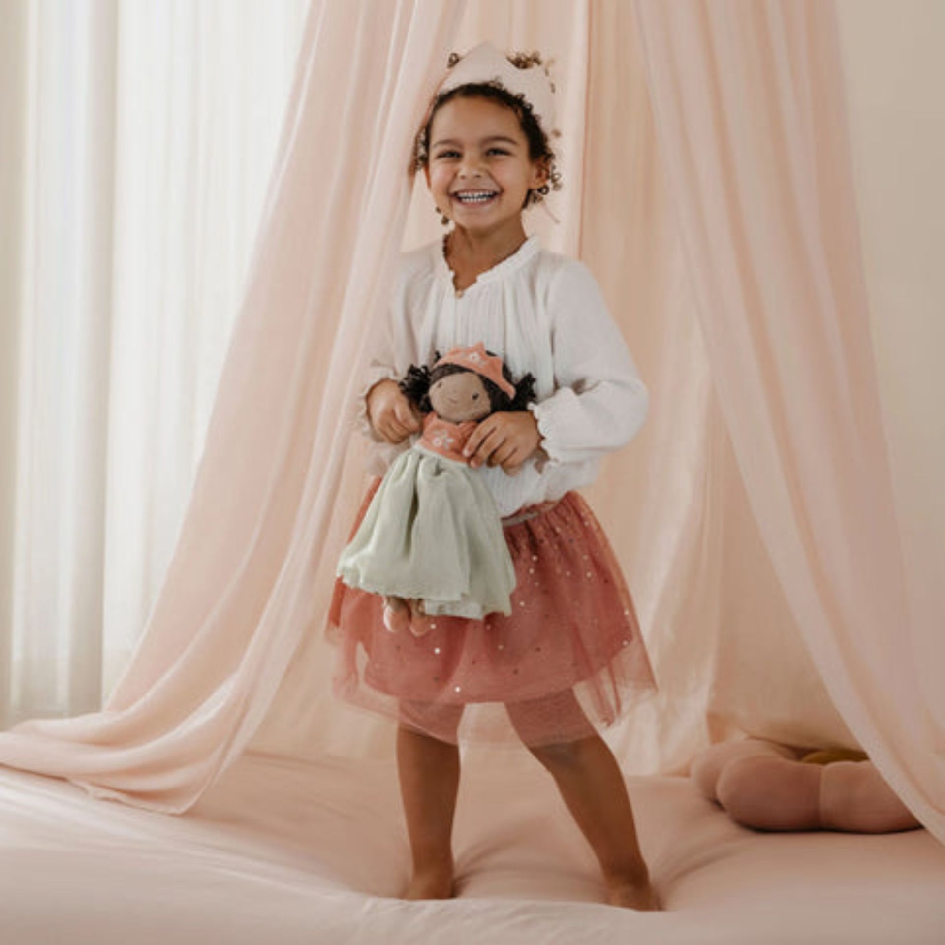 Boneca de Pano Princesa Evi 35cm