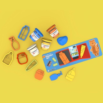 Professions Set - Natural Play Dough