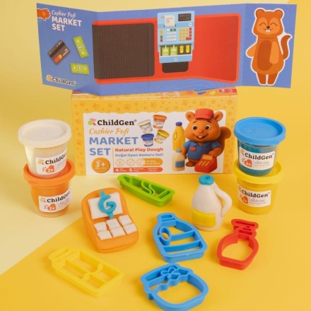 Professions Set - Natural Play Dough