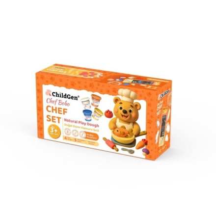 Professions Set - Natural Play Dough - Image product