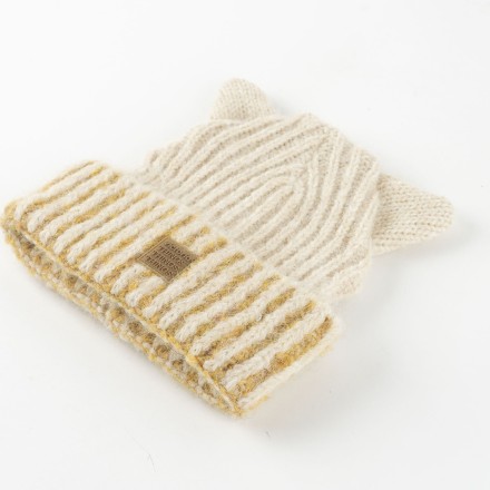 Knitted Hat with Ears