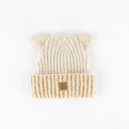 Knitted Hat with Ears - Image product