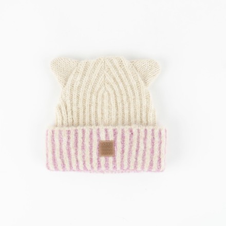 Knitted Hat with Ears - Image product