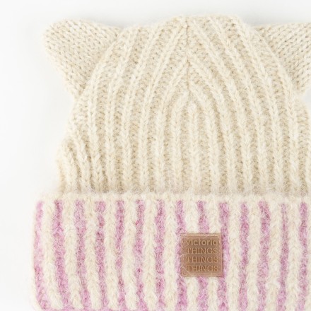 Knitted Hat with Ears