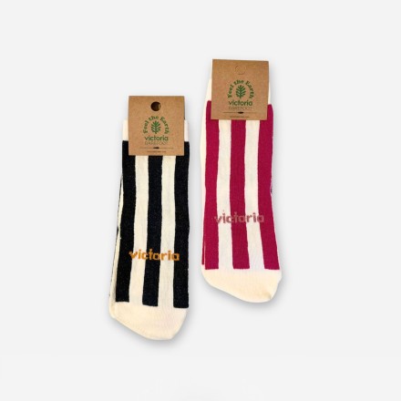 Barefoot Striped Socks