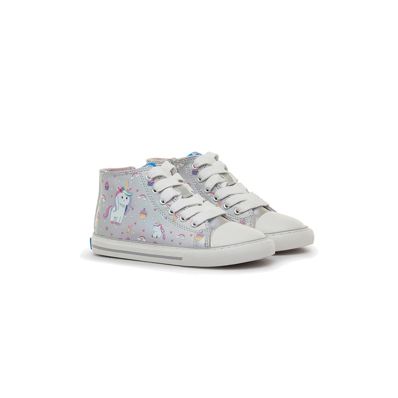 Zapatillas de tenis con luces de unicornio gratis - Cordones con luces