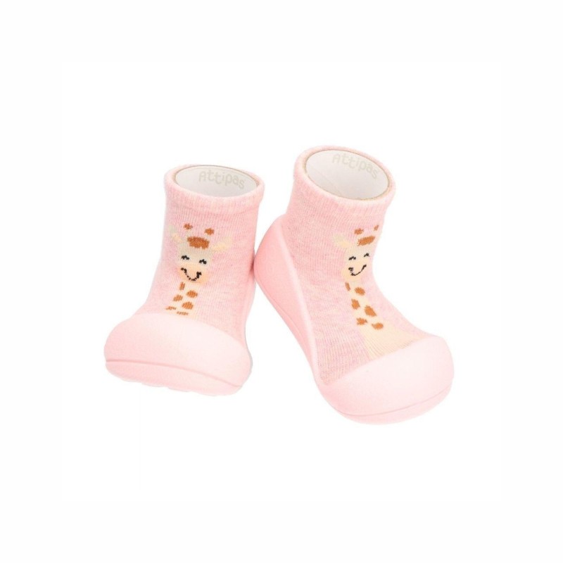 Attipas de Invierno Jirafa Rosa