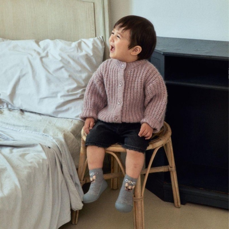 Attipas de Invierno Coco Gris
