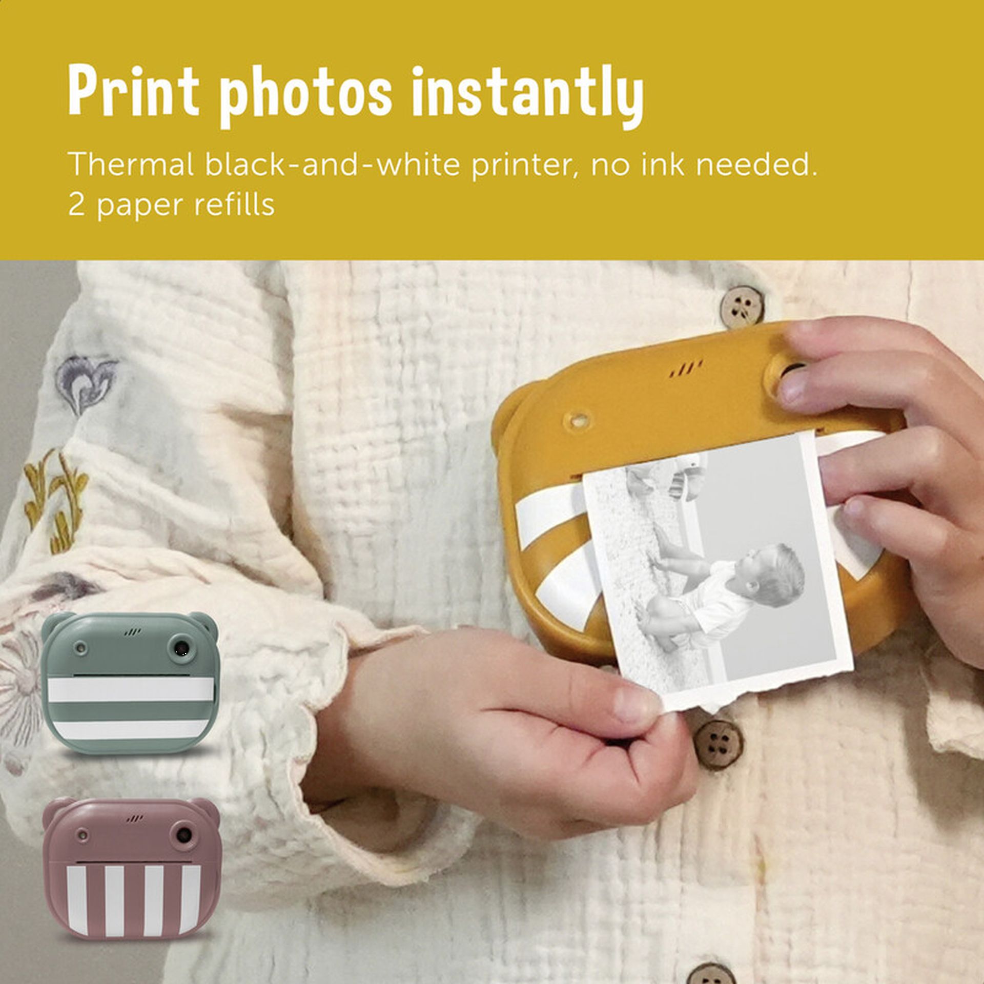 Instant Print - digital kids camera