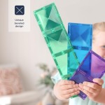 Connetix Rainbow Rectangle Pack 18 pc