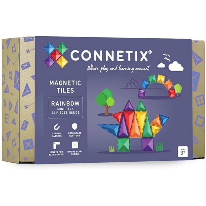 Connetix Rainbow Mini Pack 24 pc