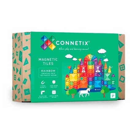 Connetix Rainbow Creative Pack 102 pc - Image product