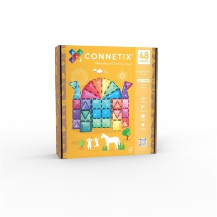 Connetix Glitter Castle Pack 48 pc - Image product