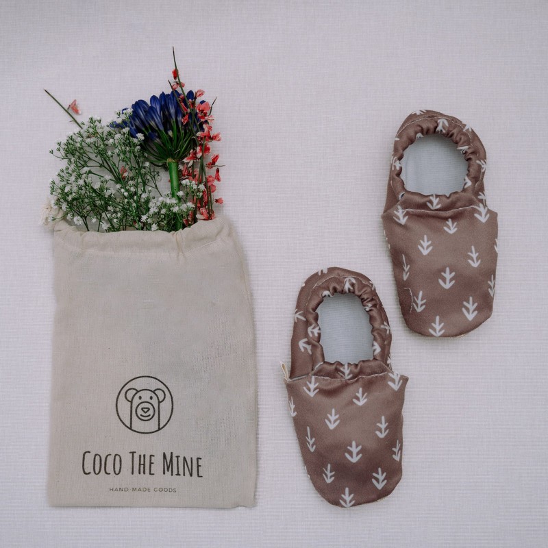 Minimalist Slippers with Designs