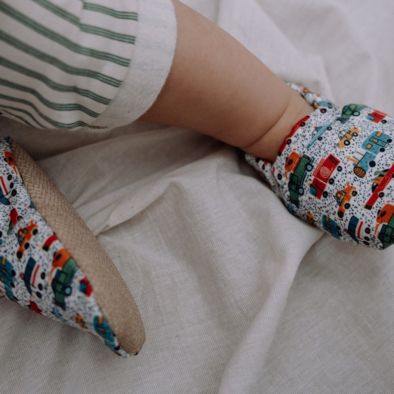 Minimalist Slippers with Designs