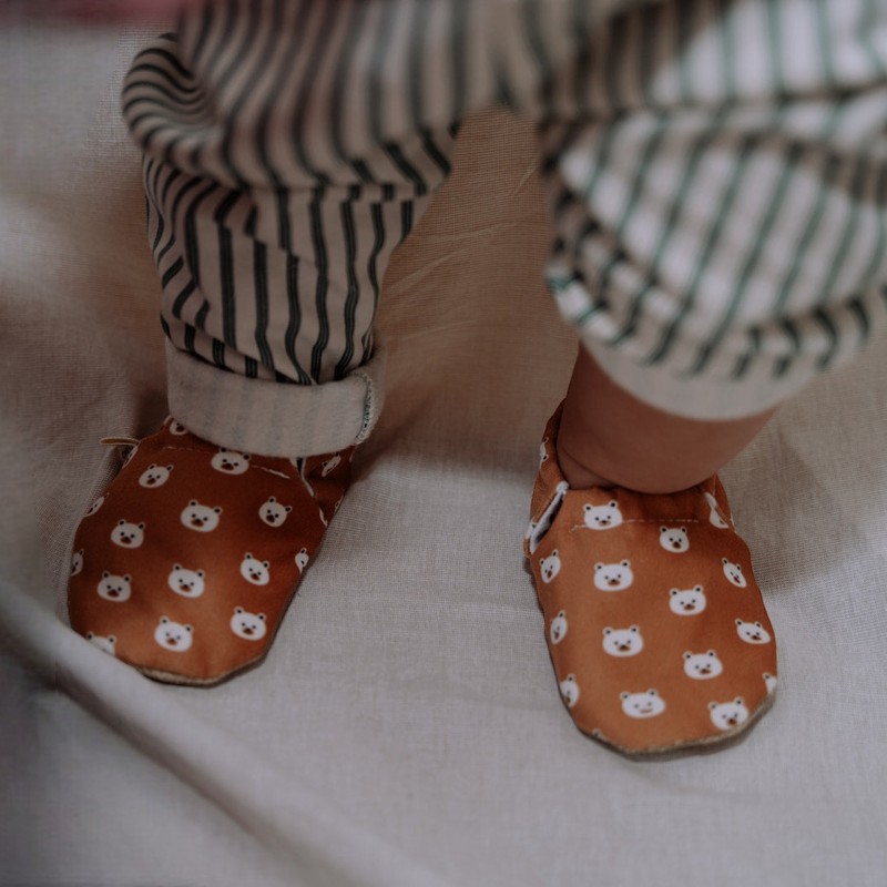 Minimalist Slippers with Designs