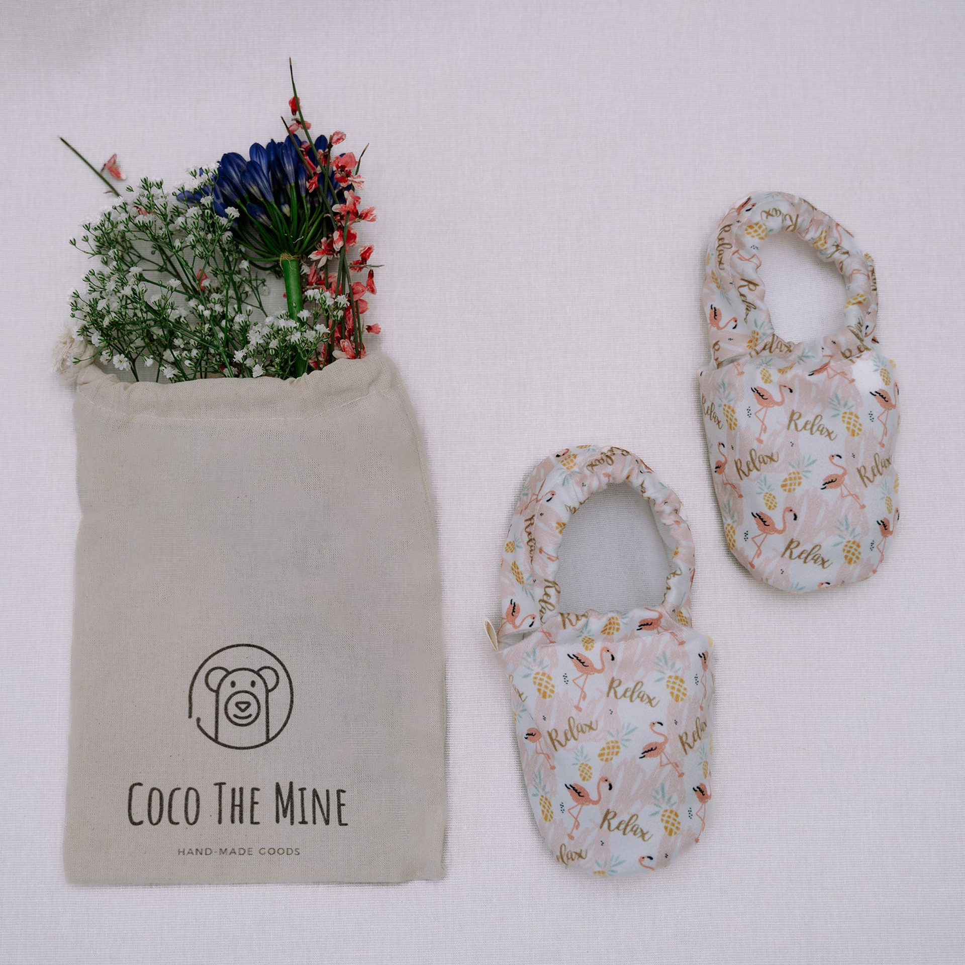 Minimalist Slippers with Designs