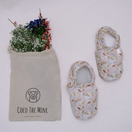 Minimalist Slippers with Designs