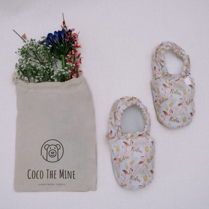 Minimalist Slippers with Designs