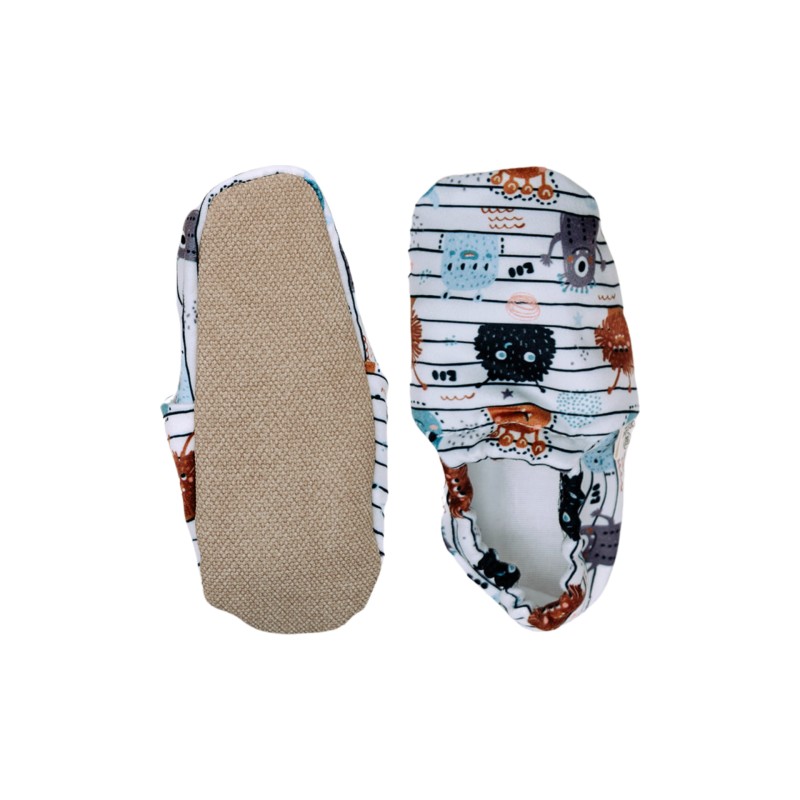 Minimalist Slippers with Designs