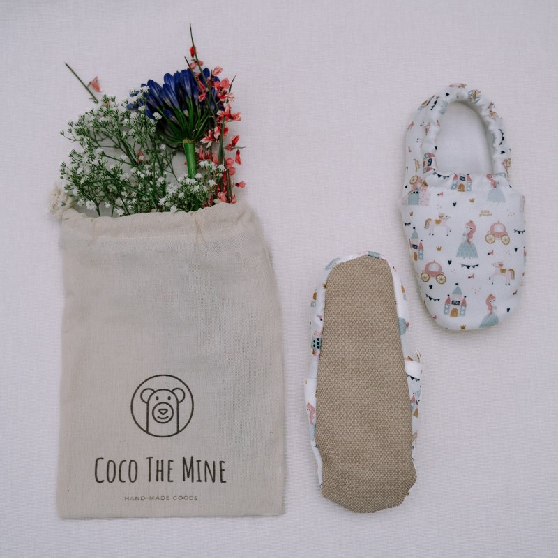 Minimalist Slippers with Designs