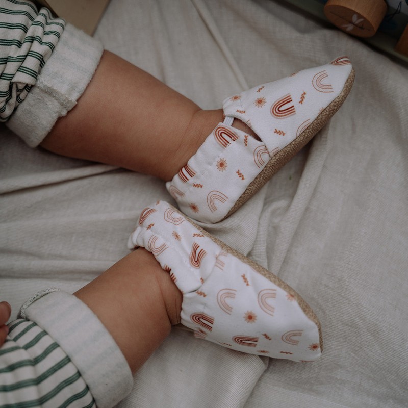 Minimalist Slippers with Designs