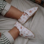 Minimalist Slippers with Designs